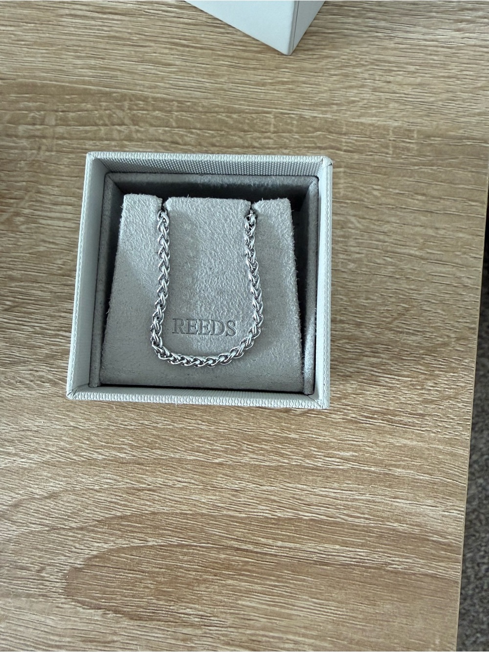 Reeds Silver men’s Chain Necklace